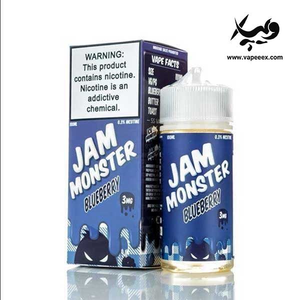 جویس جم مانستر بلوبری Jam Monster Blueberry 100ML