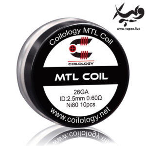 سیم ویپ ام تی ال کویلولوژی نیکل Coilology MTL Ni80 Wire