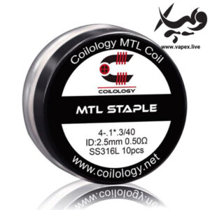 سیم ویپ ام تی ال کویلولوژی ۰.۵ اهم Coilology MTL Staple 0.5