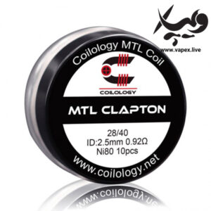 سیم ویپ ام تی ال کویلولوژی ۰.۹۲ اهم Coilology MTL 0.92 Clapton