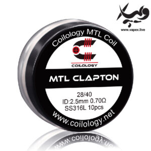 سیم ویپ کلپتون کویلولوژی Coilology MTL Clapton Coil