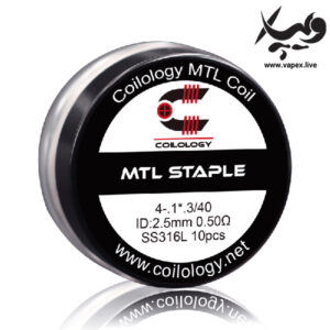 سیم ویپ استیپل کویلولوژی Coilology MTL Staple Coil