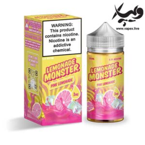 جویس پینک لیموناد مانستر Lemonade Monster Pink Lemonade 100ML